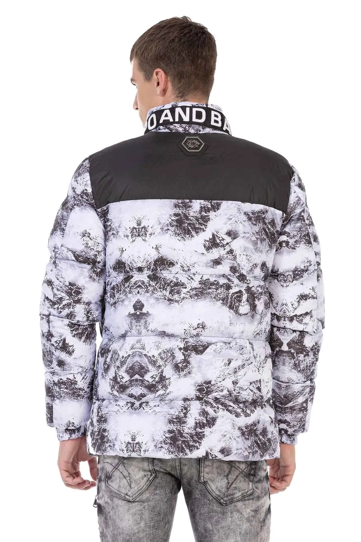Cipo &amp; Baxx SOUTHPOLE men's bomber jacket CM183