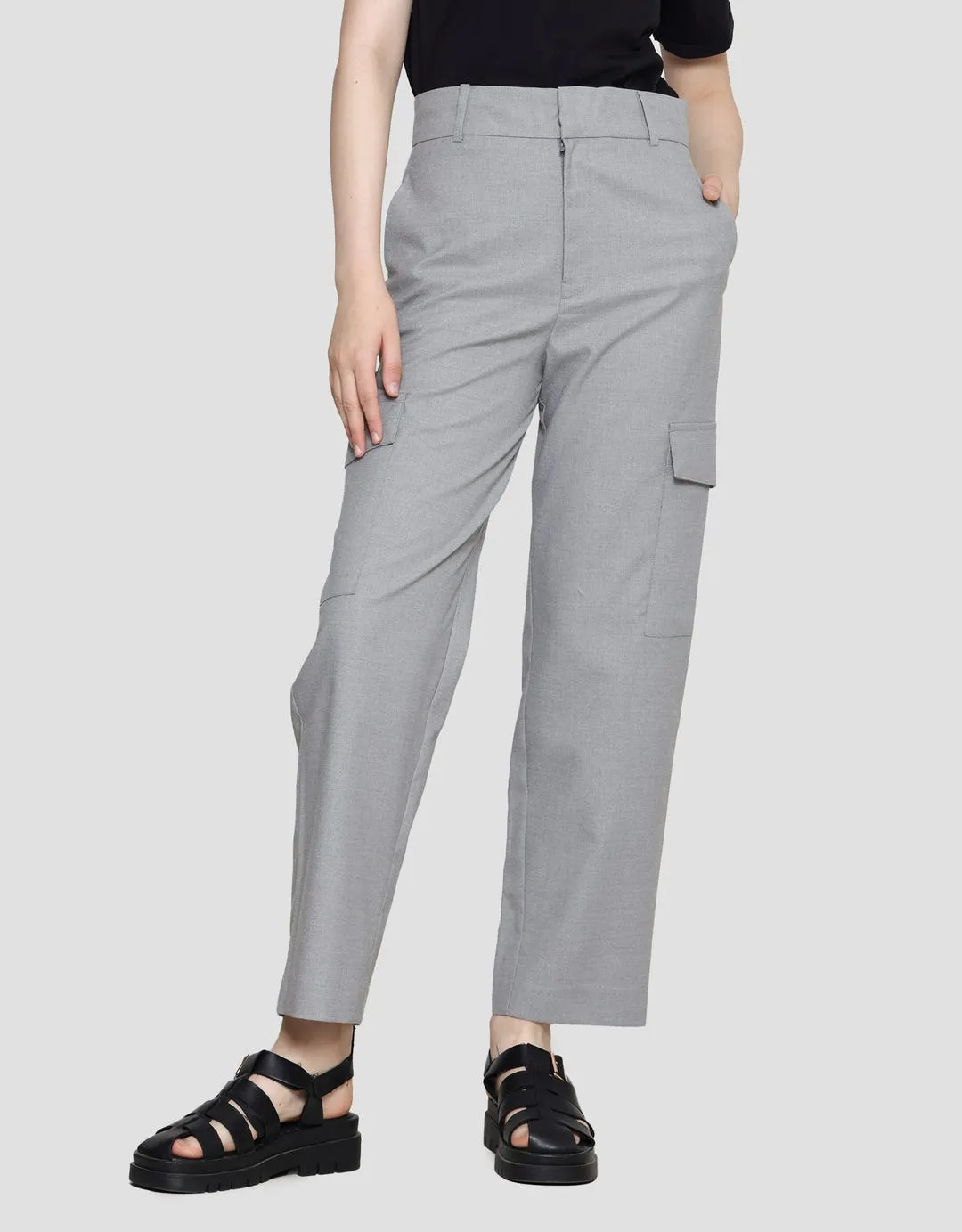 Connexion Pv Spandex Cargo Celana Panjang Wanita