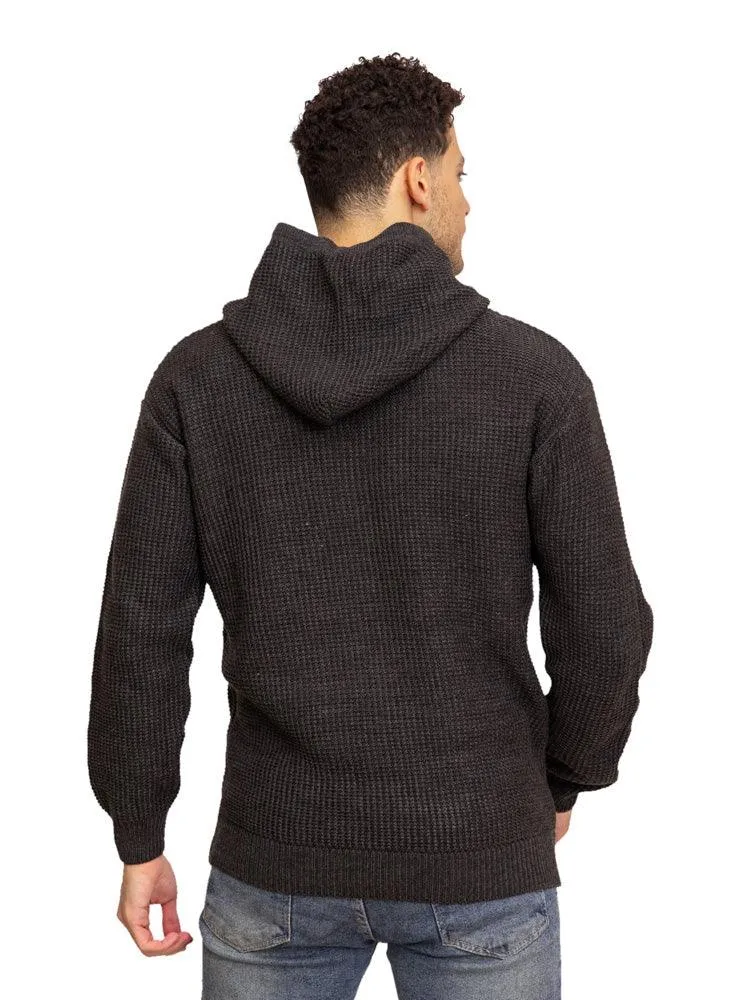 F- Black Hoodie Pullover