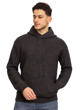 F- Black Hoodie Pullover