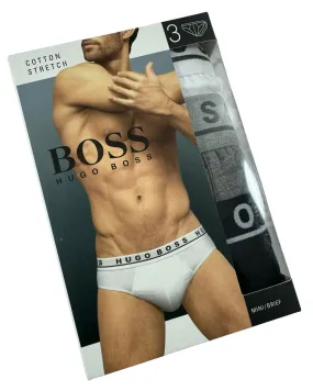 Hugo Boss Mini Brief 3 Pack Stretch Cotton Men Underwear XXL SALE