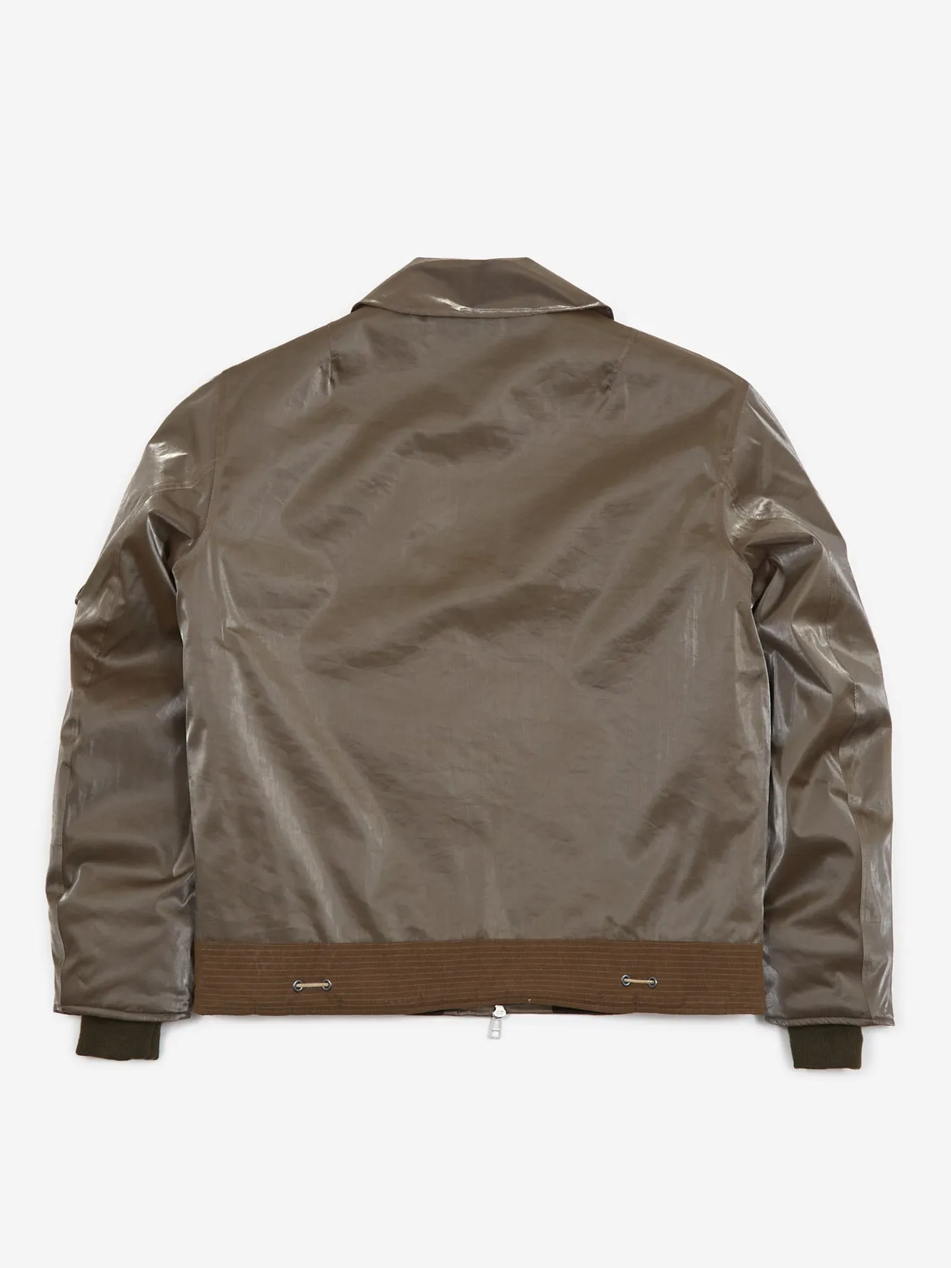 Our Legacy Glyptodon Bomber - Army Green Shimmer Tech