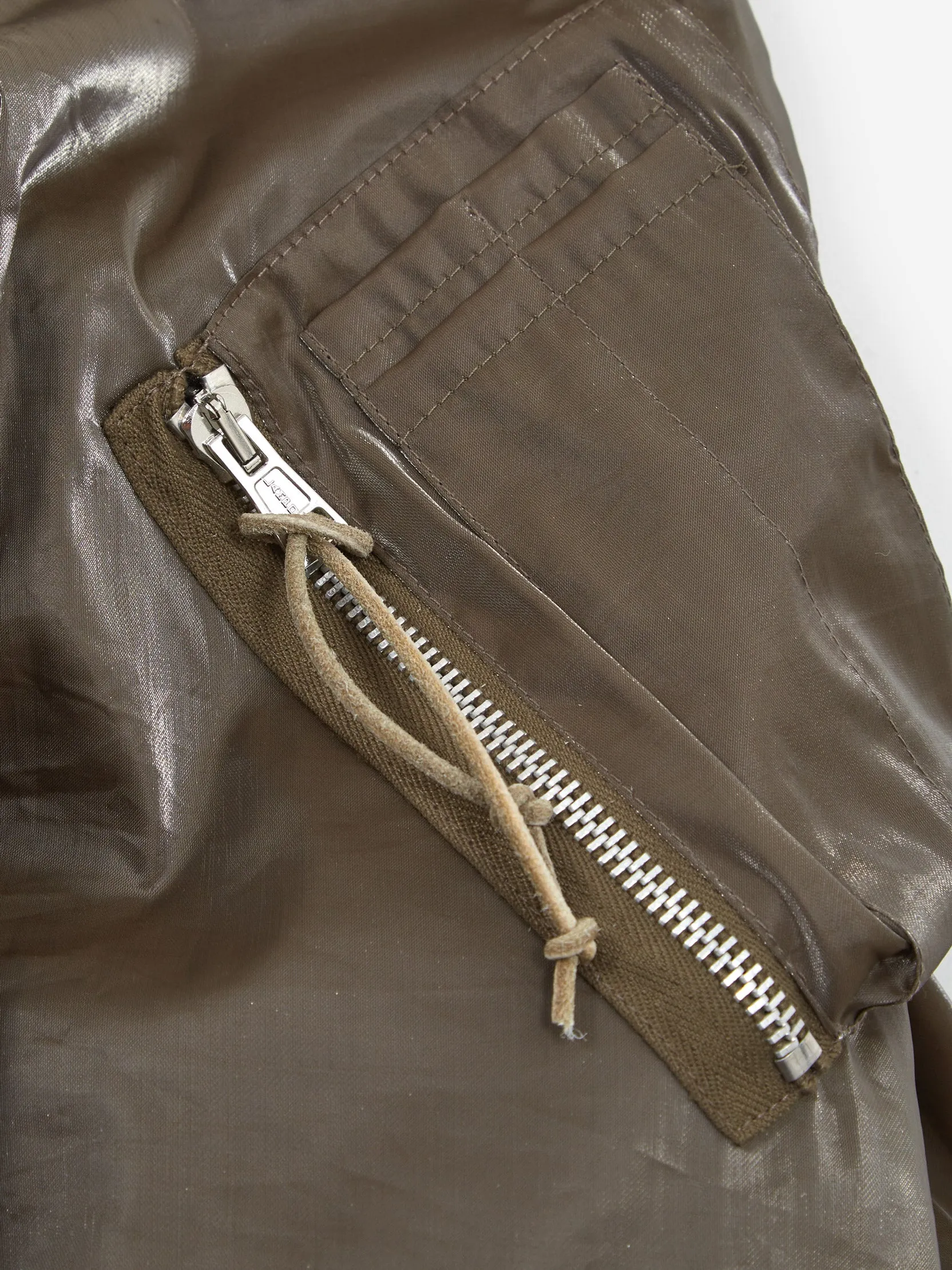 Our Legacy Glyptodon Bomber - Army Green Shimmer Tech