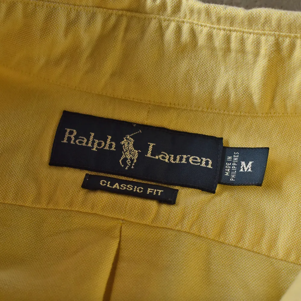 Ralph Lauren/ラルフ ローレン “CLASSIC FIT” イエロー ボタンダウンシャツ　230515