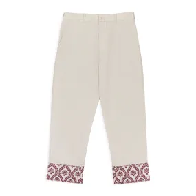 SAWSANAS CHINO GRAY TROUSERS