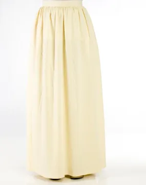Vanilla Textured Maxi Skirt